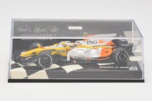 Renault R28 #6 N. Piquet Jr. F1 2008 Minichamps 1:43 400080006 Metal - imaginea 5 din 5