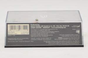 Renault R27 #4 H. Kovalainen Renault F1 Team Showcar 2007 Minichamps 1:43 400070074 Metal - imaginea 5 din 5