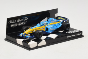 Renault R25 #6 G. Fisichella Renault F1 Team Showcar 2005 Minichamps 1:43 400050076 Metal - imaginea 2 din 5