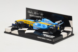 Renault R25 #6 G. Fisichella Renault F1 Team Showcar 2005 Minichamps 1:43 400050076 Metal - imaginea 3 din 5