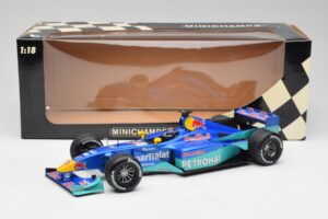 Sauber C19 #16 P. Diniz F1 2000 Minichamps 1:18 180000016 Metal - imaginea 6 din 6
