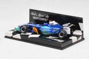 Sauber C24 J. Villeneuve F1 2005 Minichamps 1:43 400050011 Metal - imaginea 2 din 5