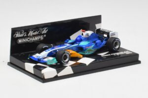 Sauber C24 J. Villeneuve F1 2005 Minichamps 1:43 400050011 Metal - imaginea 3 din 5