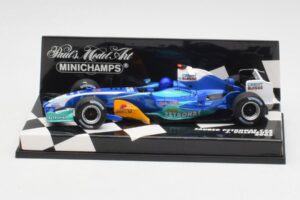 Sauber C24 J. Villeneuve F1 2005 Minichamps 1:43 400050011 Metal
