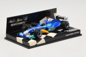 Sauber C24 Petronas #11 J. Villeneuve Sauber Petronas F1 Team Showcar 2005 Minichamps 1:43 400050081 Metal - imaginea 2 din 5