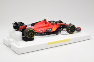 Scuderia Ferrari SF-23 #55 C. Sainz Belgian GP 2023 BBR 1:18 BBR231855C Metal - imaginea 2 din 7