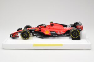 Scuderia Ferrari SF-23 #55 C. Sainz Belgian GP 2023 BBR 1:18 BBR231855C Metal - imaginea 3 din 7
