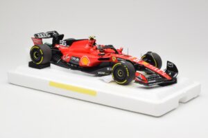 Scuderia Ferrari SF-23 #55 C. Sainz Belgian GP 2023 BBR 1:18 BBR231855C Metal - imaginea 4 din 7