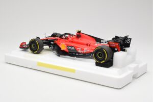 Scuderia Ferrari SF-23 #55 C. Sainz Belgian GP 2023 BBR 1:18 BBR231855C Metal - imaginea 5 din 7
