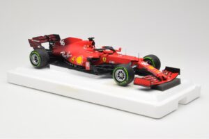 Scuderia Ferrari SF21 #16 C. Leclerc Emilia Romagna GP 2021 BBR 1:18 BBR211816 Metal - imaginea 4 din 7
