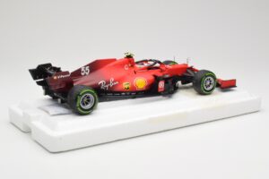 Scuderia Ferrari SF21 #55 C. Sainz Emilia Romagna GP 2021 BBR 1:18 BBR211855 Metal - imaginea 2 din 7