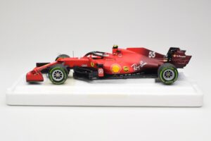Scuderia Ferrari SF21 #55 C. Sainz Emilia Romagna GP 2021 BBR 1:18 BBR211855 Metal - imaginea 3 din 7