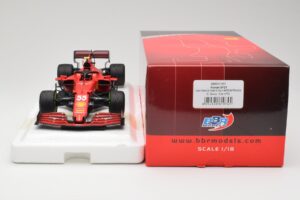 Scuderia Ferrari SF21 #55 C. Sainz Emilia Romagna GP 2021 BBR 1:18 BBR211855 Metal - imaginea 6 din 7