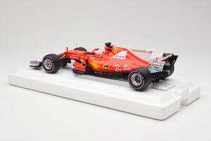 Scuderia Ferrari SF70H #5 S. Vettel Winner Australian GP 2017 BBR 1:18 BBR181705 Metal - imaginea 5 din 7