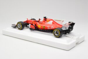 Scuderia Ferrari SF70H #5 S. Vettel Winner Australian GP 2017 End of Race BBR 1:18 BBR181705-E Metal - imaginea 5 din 7