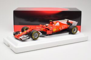 Scuderia Ferrari SF70H #7 K. Raikkonen Australian GP 2017 End of Race BBR 1:18 BBR181707-E Metal - imaginea 7 din 7