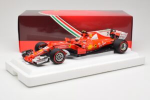 Scuderia Ferrari SF70H #7 K. Raikkonen Monaco GP 2017 BBR 1:18 BBR181717 Metal - imaginea 7 din 7