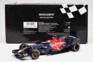 Scuderia Toro Rosso STR3 #11 S. Bourdais F1 2008 Minichamps 1:18 150080014 Metal - imaginea 6 din 6