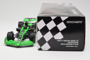 Stake F1 Team Kick Sauber C44 #77 V. Bottas Emilia Romagna GP 2024 Minichamps 1:18 147240177 Metal - imaginea 6 din 7