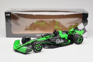 Stake F1 Team Kick Sauber C44 #77 V. Bottas Emilia Romagna GP 2024 Minichamps 1:18 147240177 Metal - imaginea 7 din 7