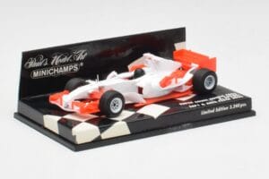 Super Aguri SA06 A. Suzuki F1 2006 Minichamps 1:43 400060224 Metal - imaginea 3 din 5