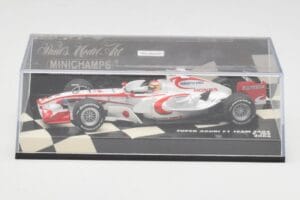 Super Aguri SA05 #23 Y. Ide F1 2006 Minichamps 1:43 400060023 Metal - imaginea 5 din 5