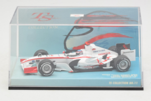 Super Aguri SA05 Honda #22 T. Sato 1st GP Bahrain 2006 Minichamps 1:43 518064322 Metal - imaginea 4 din 5
