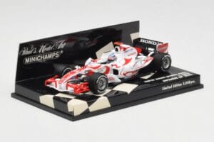 Super Aguri Honda SA06 #22 T. Sato Japanese GP 2006 Minichamps 1:43 400060122 Metal - imaginea 2 din 5