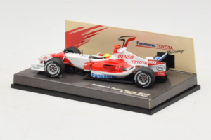 Toyota TF105 #17 R. Schumacher Panasonic Toyota Racing F1 2005 Minichamps 1:43 AM58296 Metal - imaginea 3 din 5