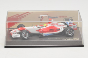 Toyota TF105 #17 R. Schumacher Panasonic Toyota Racing F1 2005 Minichamps 1:43 AM58296 Metal - imaginea 4 din 5