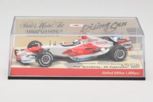 Toyota TF107 #12 J. Trulli Showcar 2007 Minichamps 1:43 403070082 Metal - imaginea 5 din 5