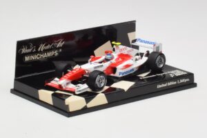 Toyota TF104 Panasonic Racing #0 R. Zonta 3rd Driver 2004 Minichamps 1:43 400040038 Metal - imaginea 2 din 5