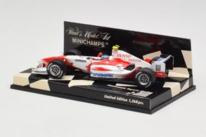 Toyota TF104 Panasonic Racing #0 R. Zonta 3rd Driver 2004 Minichamps 1:43 400040038 Metal - imaginea 3 din 5