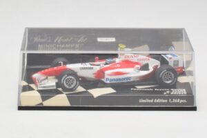 Toyota TF104 Panasonic Racing #0 R. Zonta 3rd Driver 2004 Minichamps 1:43 400040038 Metal - imaginea 5 din 5