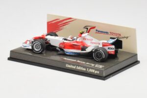 Toyota TF108 Showcar J. Trulli 2008 Minichamps 1:43 AM601297 Metal - imaginea 3 din 5