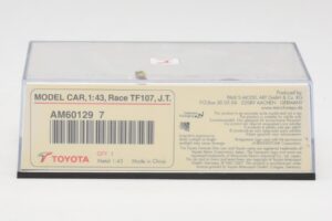 Toyota TF108 Showcar J. Trulli 2008 Minichamps 1:43 AM601297 Metal - imaginea 4 din 5
