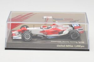 Toyota TF108 Showcar J. Trulli 2008 Minichamps 1:43 AM601297 Metal - imaginea 5 din 5