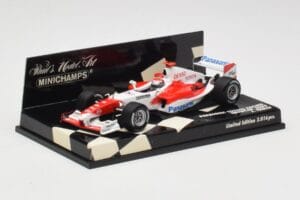 Toyota TF105 Panasonic Racing #16 J. Trulli F1 2005 Minichamps 1:43 400050086 Metal - imaginea 2 din 5