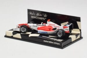 Toyota TF105 Panasonic Racing #16 J. Trulli F1 2005 Minichamps 1:43 400050086 Metal - imaginea 3 din 5