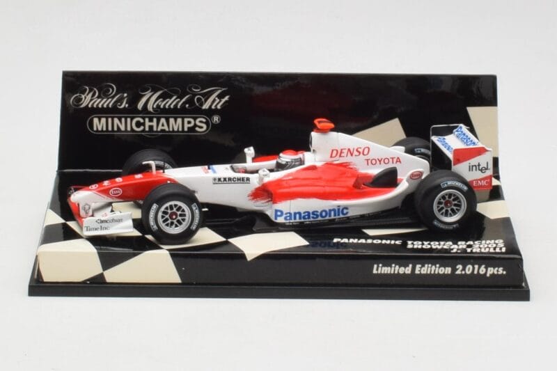 Toyota TF105 Panasonic Racing #16 J. Trulli F1 2005 Minichamps 1:43 400050086 Metal