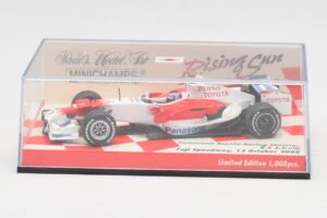 Toyota TF107 #12 J. Trulli F1 2007 Minichamps 1:43 403080081 Metal - imaginea 5 din 5