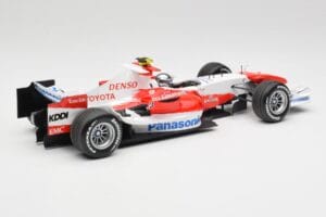 Toyota TF107 #12 J. Trulli F1 Launch Livery 2007 Minichamps 1:18 AM601321 Metal - imaginea 2 din 6