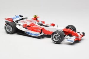 Toyota TF107 #12 J. Trulli F1 Launch Livery 2007 Minichamps 1:18 AM601321 Metal - imaginea 4 din 6