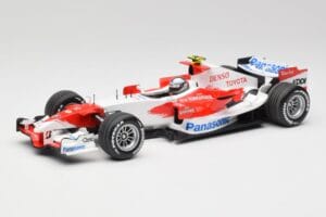 Toyota TF107 #12 J. Trulli F1 Launch Livery 2007 Minichamps 1:18 AM601321 Metal