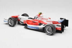 Toyota TF107 #12 J. Trulli F1 Launch Livery 2007 Minichamps 1:18 AM601321 Metal - imaginea 5 din 6