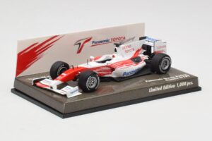 Toyota TF109 Panasonic Toyota Racing #9 J. Trulli F1 2009 Minichamps 1:43 AM621323 Metal - imaginea 2 din 5