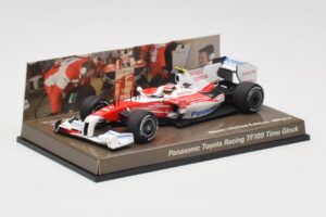 Toyota TF109 Panasonic Toyota Racing #10 T. Glock F1 2009 Minichamps 1:43 AM62131 Metal - imaginea 2 din 5