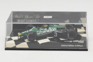 Tyrrell 012 Ford #3 M. Alboreto F1 1983 Minichamps 1:43 400830003 Metal - imaginea 4 din 5