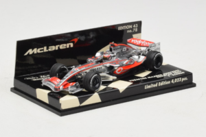 McLaren MP4-22 Mercedes #1 F. Alonso Vodafone McLaren Showcar F1 2007 Minichamps 1:43 530074371 Metal - imaginea 2 din 5