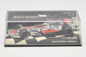 McLaren MP4-22 Mercedes #1 F. Alonso Vodafone McLaren Showcar F1 2007 Minichamps 1:43 530074371 Metal - imaginea 4 din 5